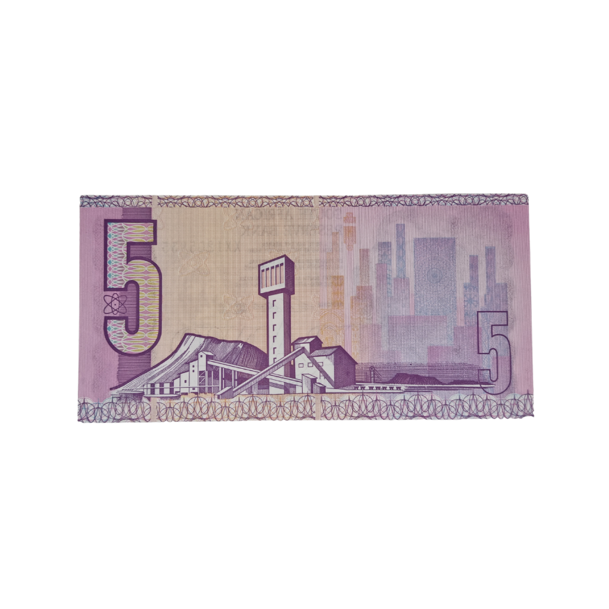 South African Reserve Bank Five Rand 1990 Eng/Afr S/N: XX1205935 - Image 2