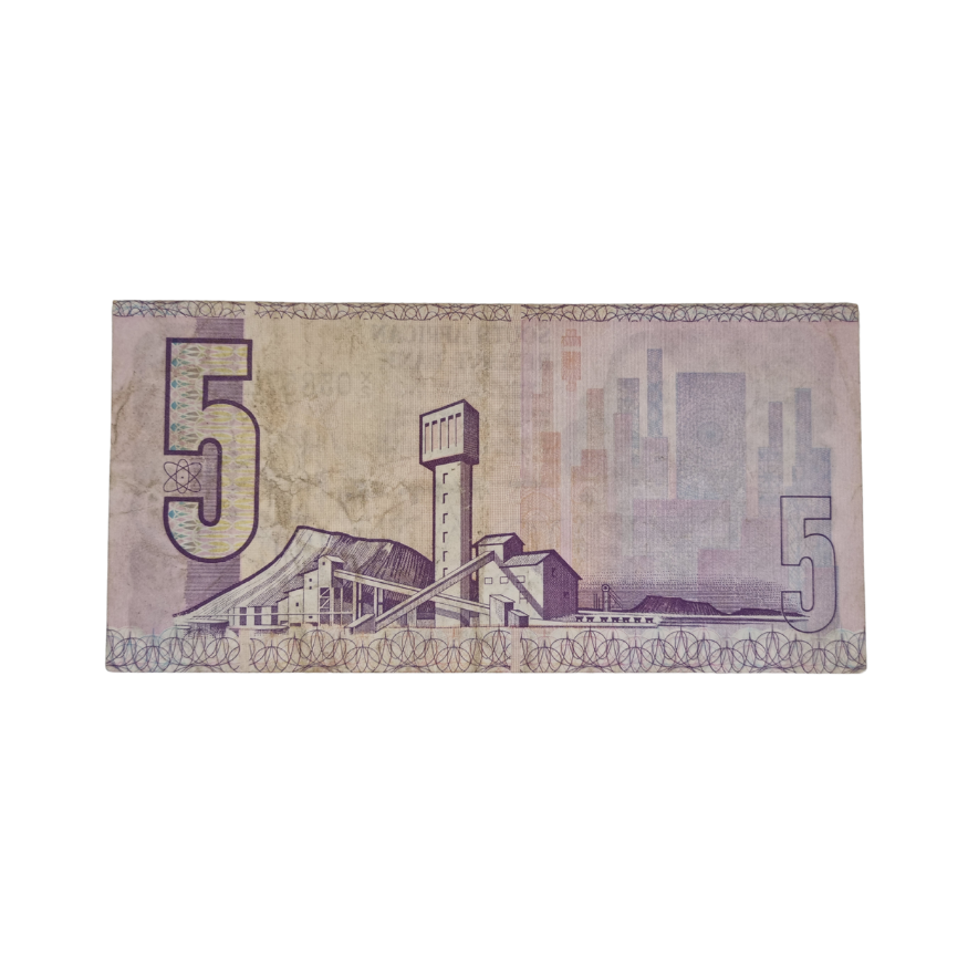 South African Reserve Bank Five Rand 1978 Eng/Afr S/N: X2/038572 - Image 2