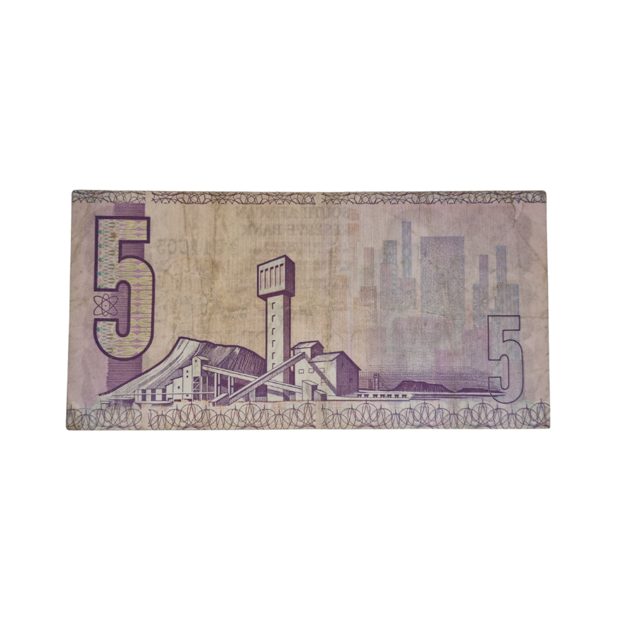 South African Reserve Bank Five Rand 1978 Eng/Afr S/N: X3/311003 - Image 2
