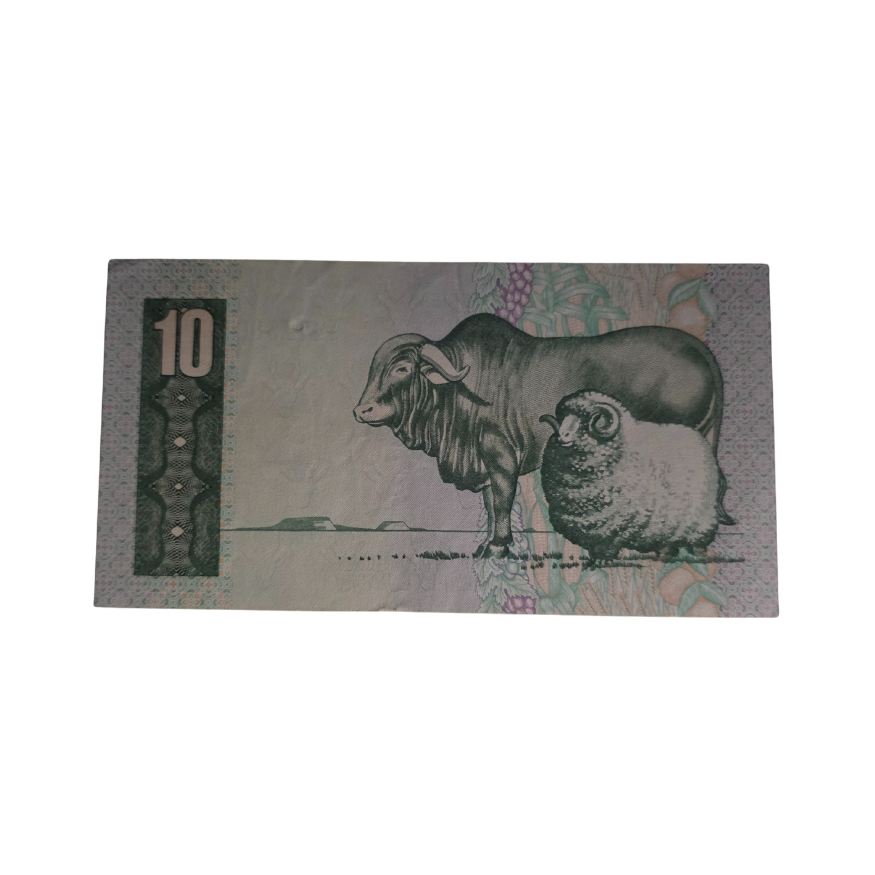 South African Reserve Bank Ten Rand 1978 Afr/Eng S/N: Y4/471380 - Image 2