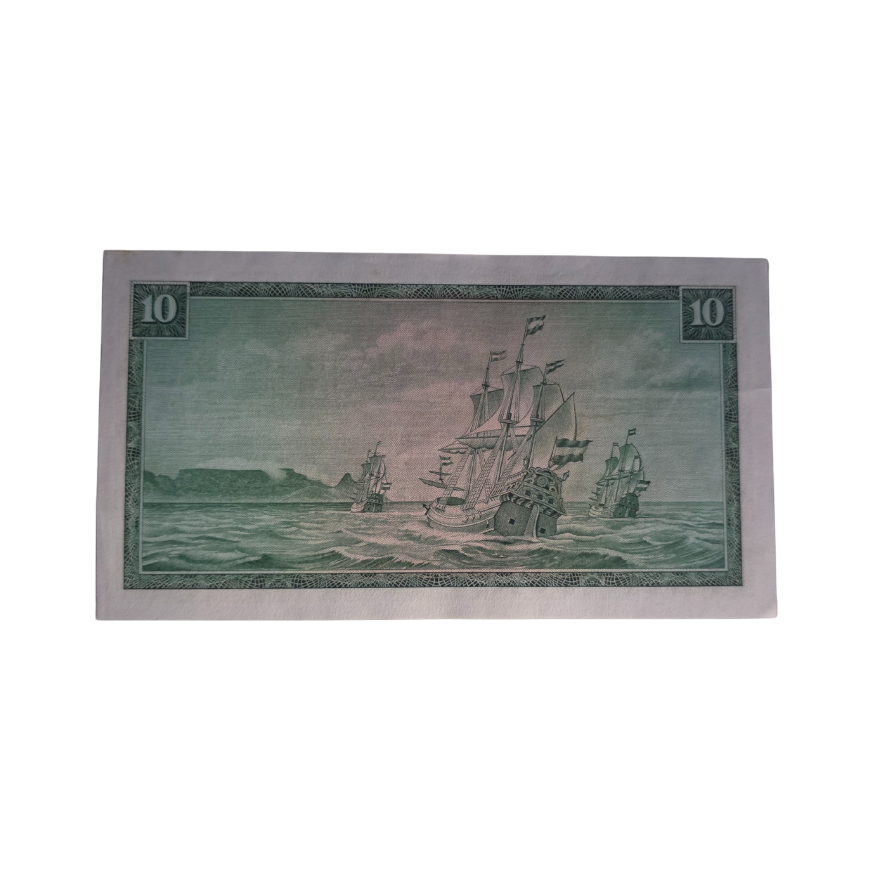 South African Reserve Bank Ten Rand 1976 Afr/Eng S/N: W16/228833 - Image 2