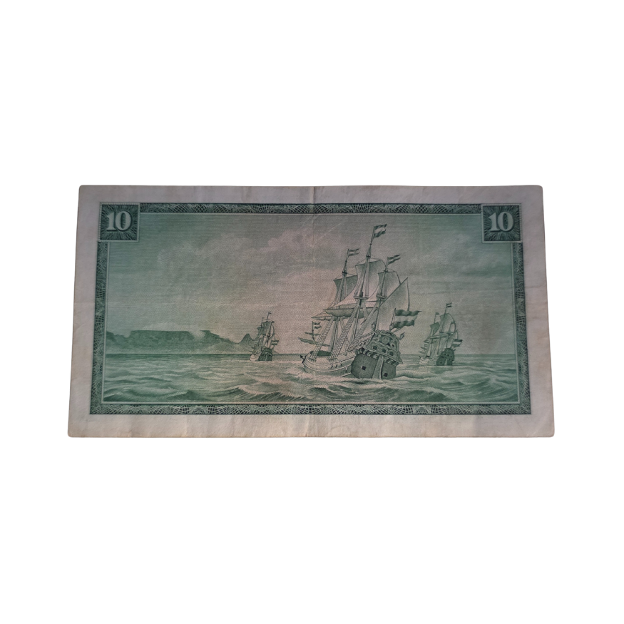 South African Reserve Bank Ten Rand 1975 Eng/Afr S/N: C277/274377 - Image 2