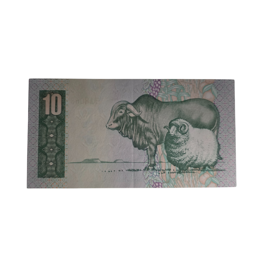 South African Reserve Bank Ten Rand 1982 Afr/Eng S/N: Y12/718068 - Image 2