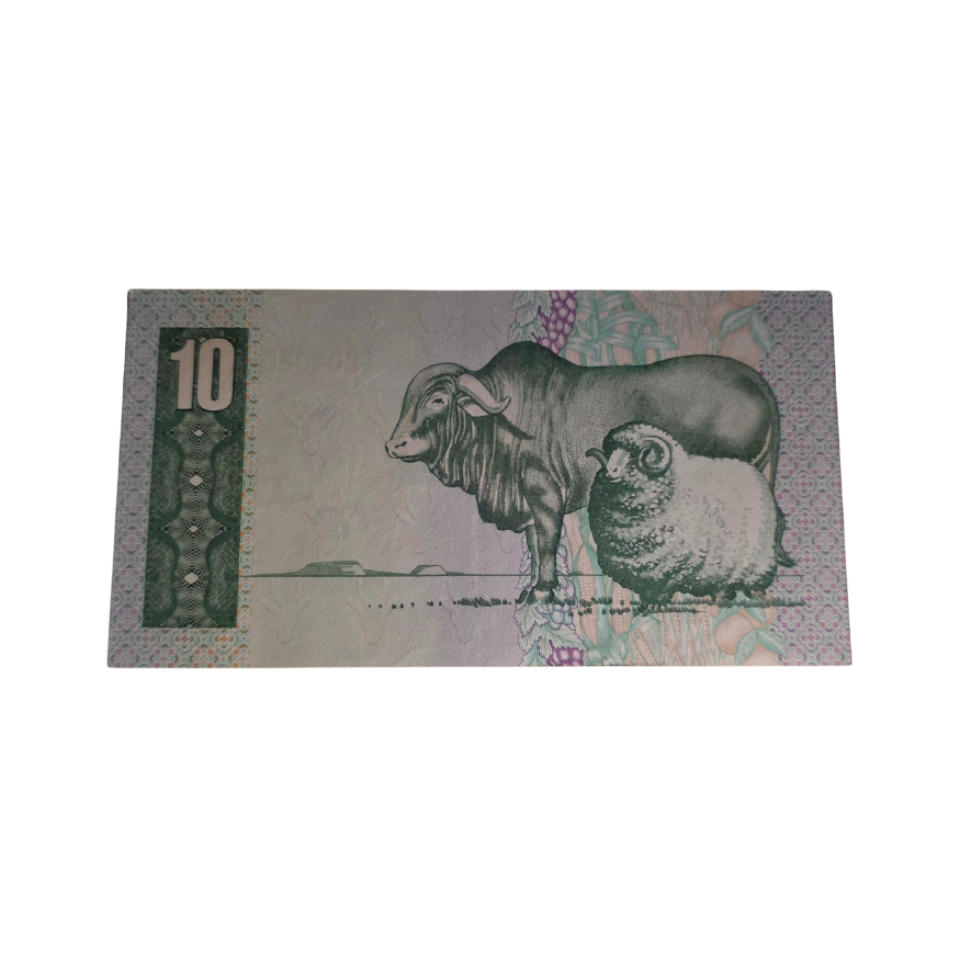South African Reserve Bank Ten Rand 1978 Afr/Eng S/N: Y4/204080 - Image 2