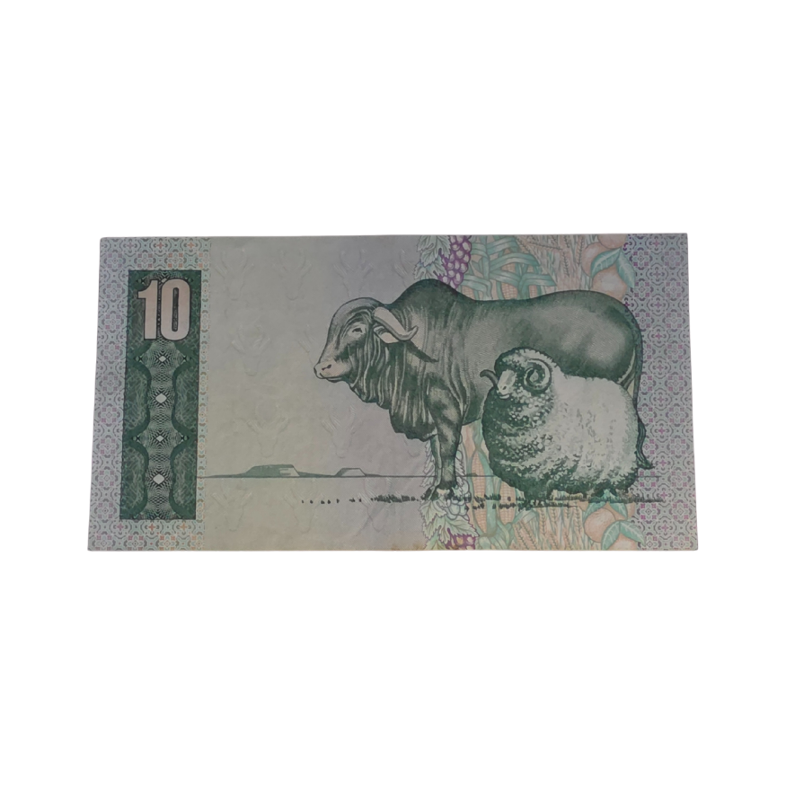South African Reserve Bank Ten Rand 1982 Afr/Eng S/N: Y12/727756 - Image 2
