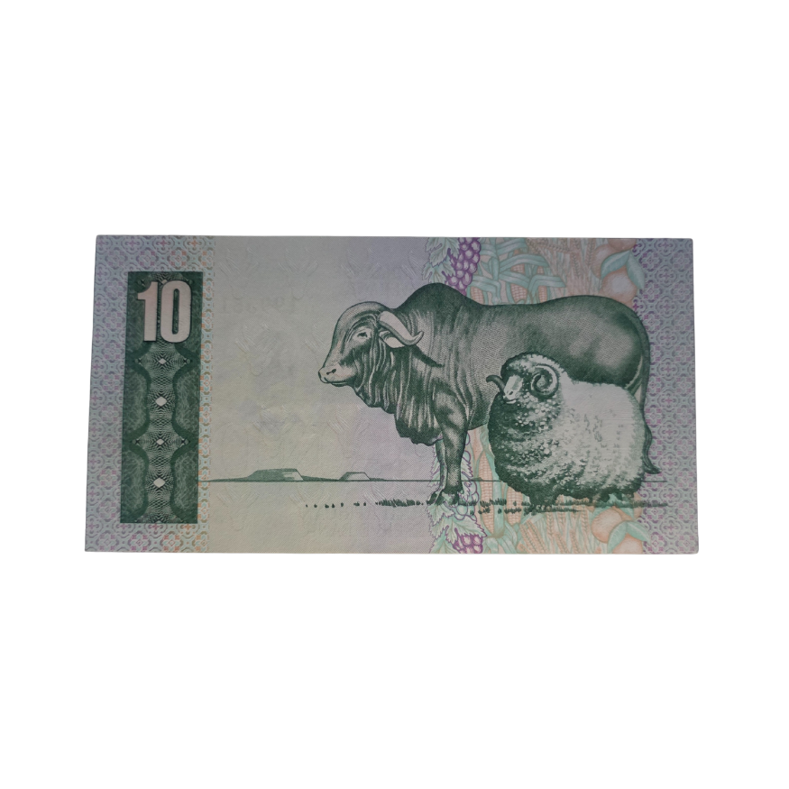 South African Reserve Bank Ten Rand 1982 Afr/Eng S/N: Y11/199381 - Image 2