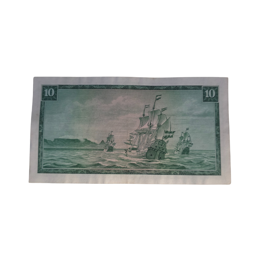 South African Reserve Bank Ten Rand 1976 Eng/Afr S/N: W21/028042 - Image 2