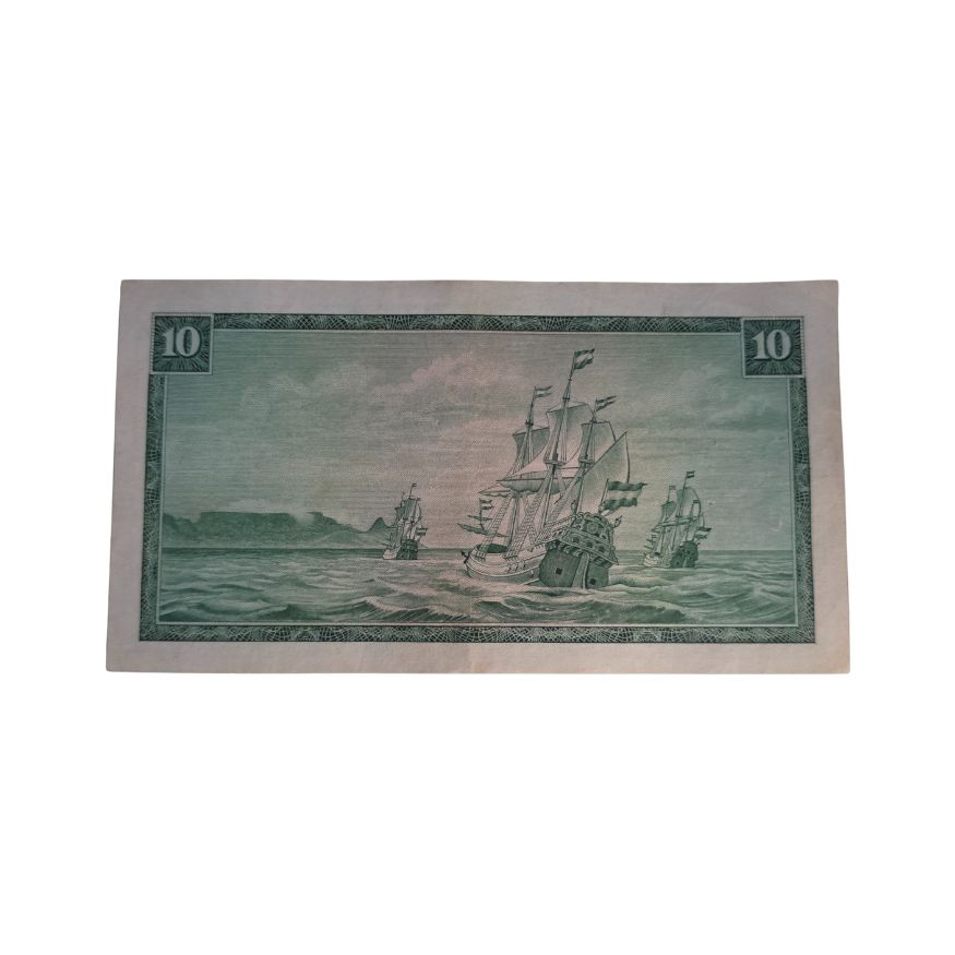 South African Reserve Bank Ten Rand 1976 Eng/Afr S/N: W17/754489 - Image 2