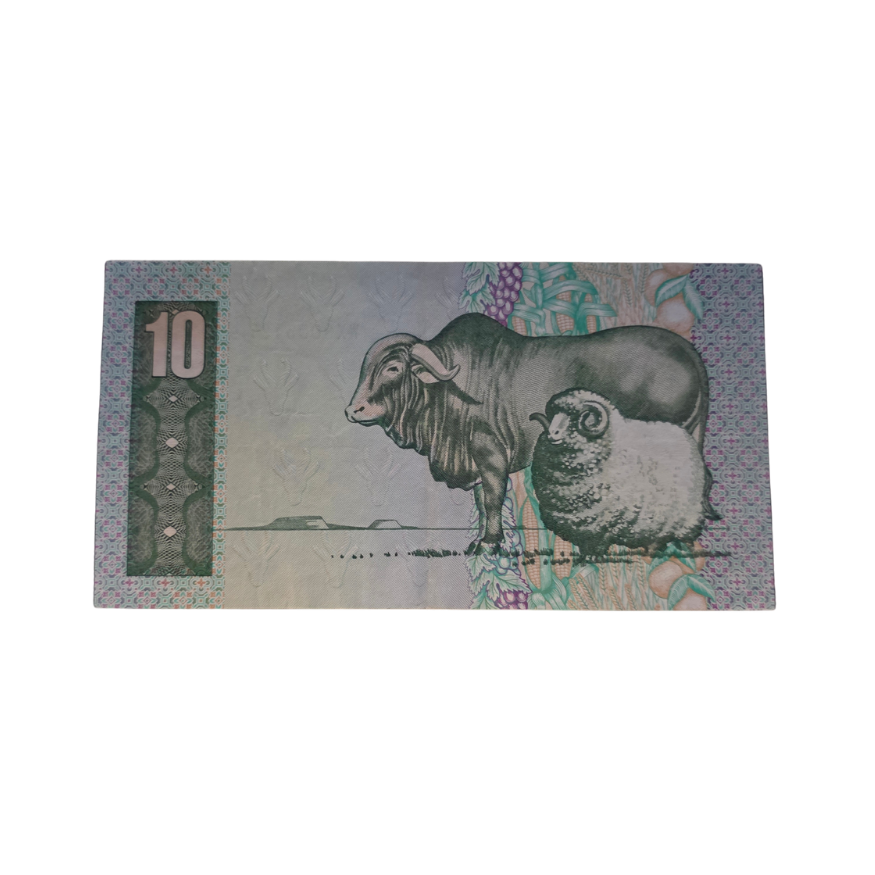 South African Reserve Bank Ten Rand 1990 Afr/Eng S/N: WX8003427 C - Image 2