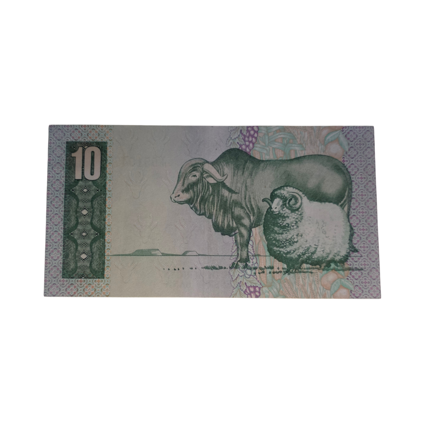 South African Reserve Bank Ten Rand 1982 Afr/Eng S/N: Y16/551047 - Image 2