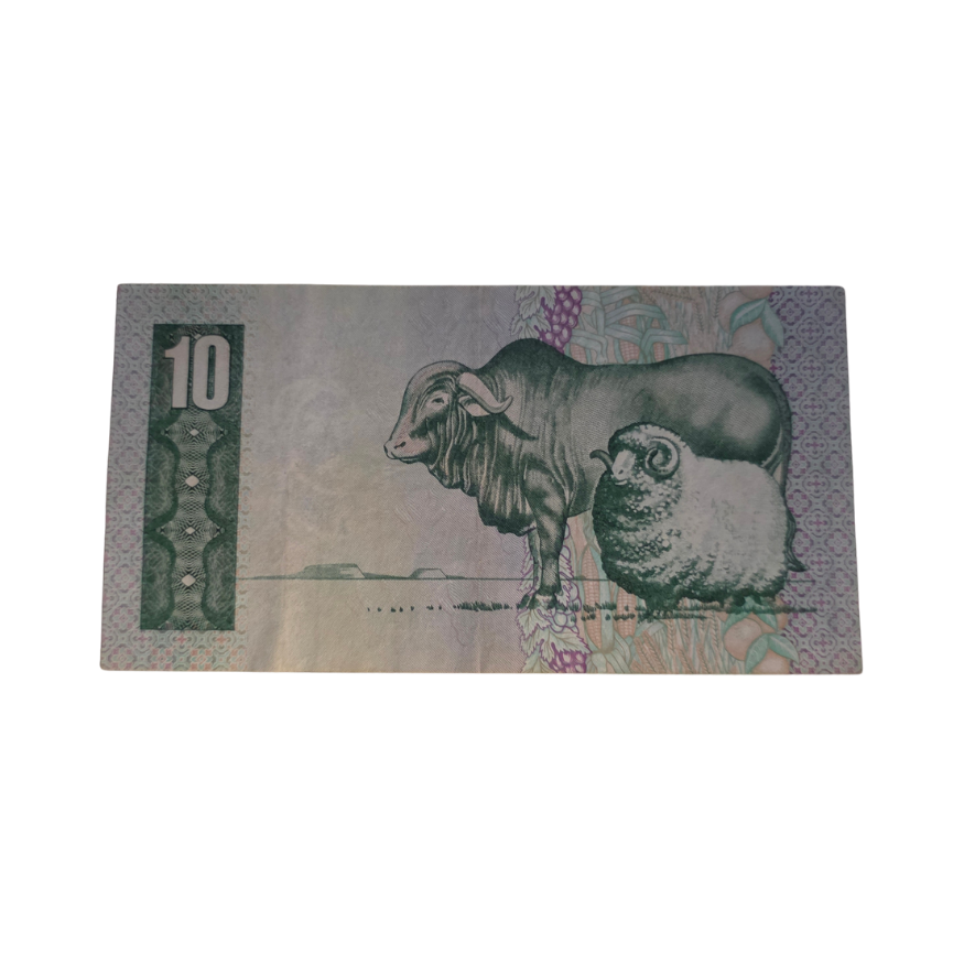 South African Reserve Bank Ten Rand 1982 Afr/Eng S/N: Y17/489088 - Image 2