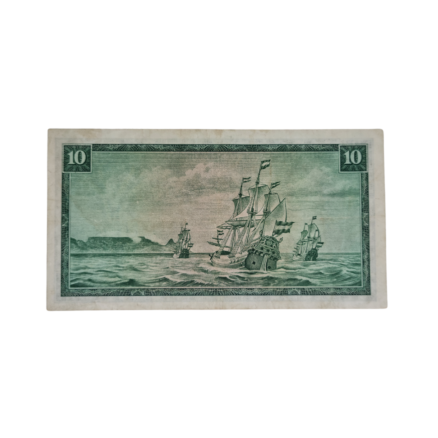 South African Reserve Bank Ten Rand 1967 Afr/Eng S/N: W14/075076 - Image 2