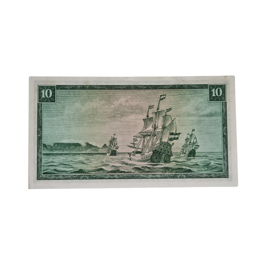South African Reserve Bank Ten Rand 1967 Afr/Eng S/N: W2/974884 - Image 2