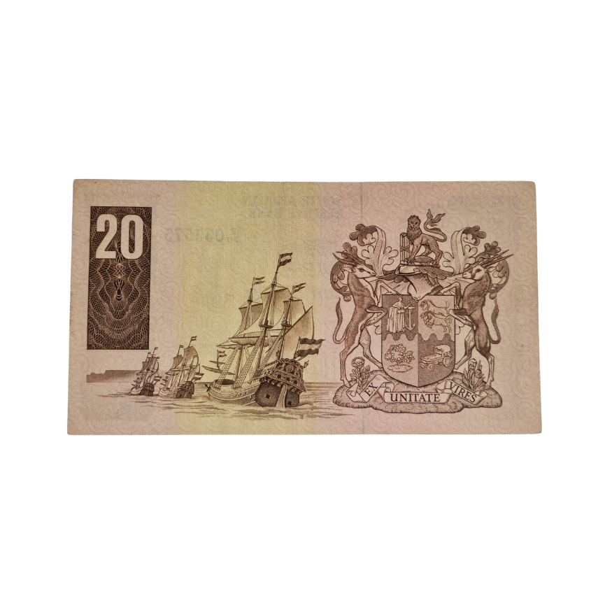 South African Reserve Bank Twenty Rand 1984 Eng/Afr S/N: Z70/033573 - Image 2