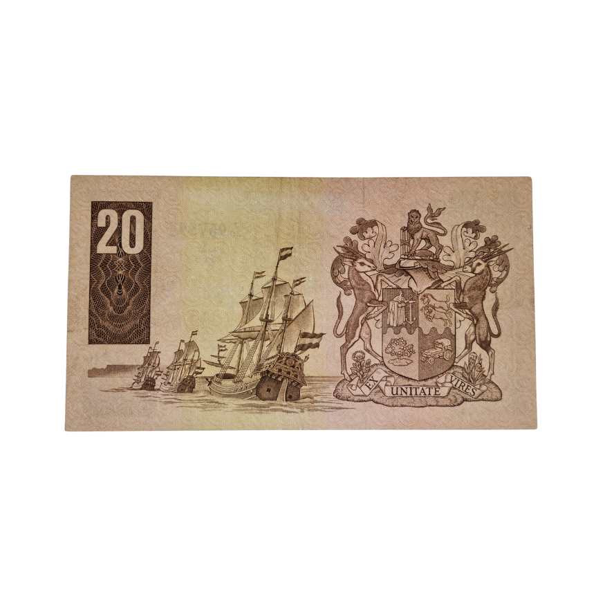 South African Reserve Bank Twenty Rand 1984 Eng/Afr S/N: Z70/937894 - Image 2