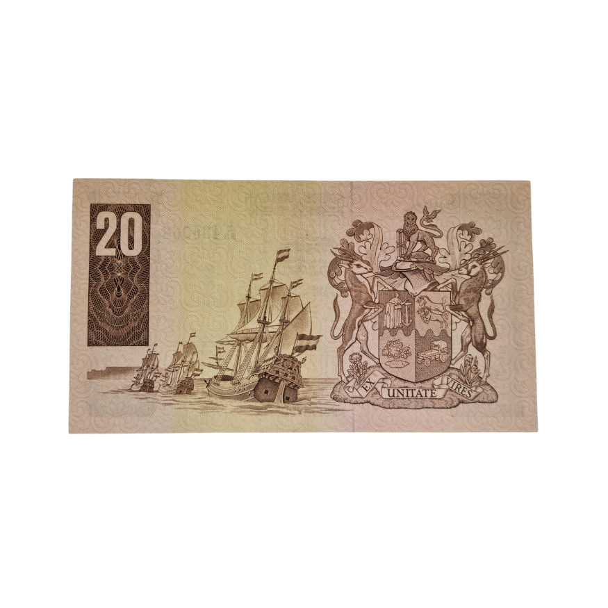South African Reserve Bank Twenty Rand 1984 Eng/Afr S/N: Z58/486068 - Image 2