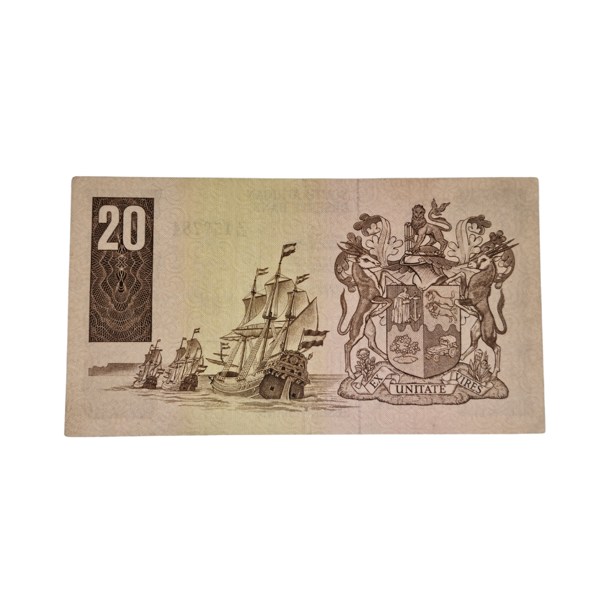 South African Reserve Bank Twenty Rand 1984 Eng/Afr S/N: Z51/159784 - Image 2