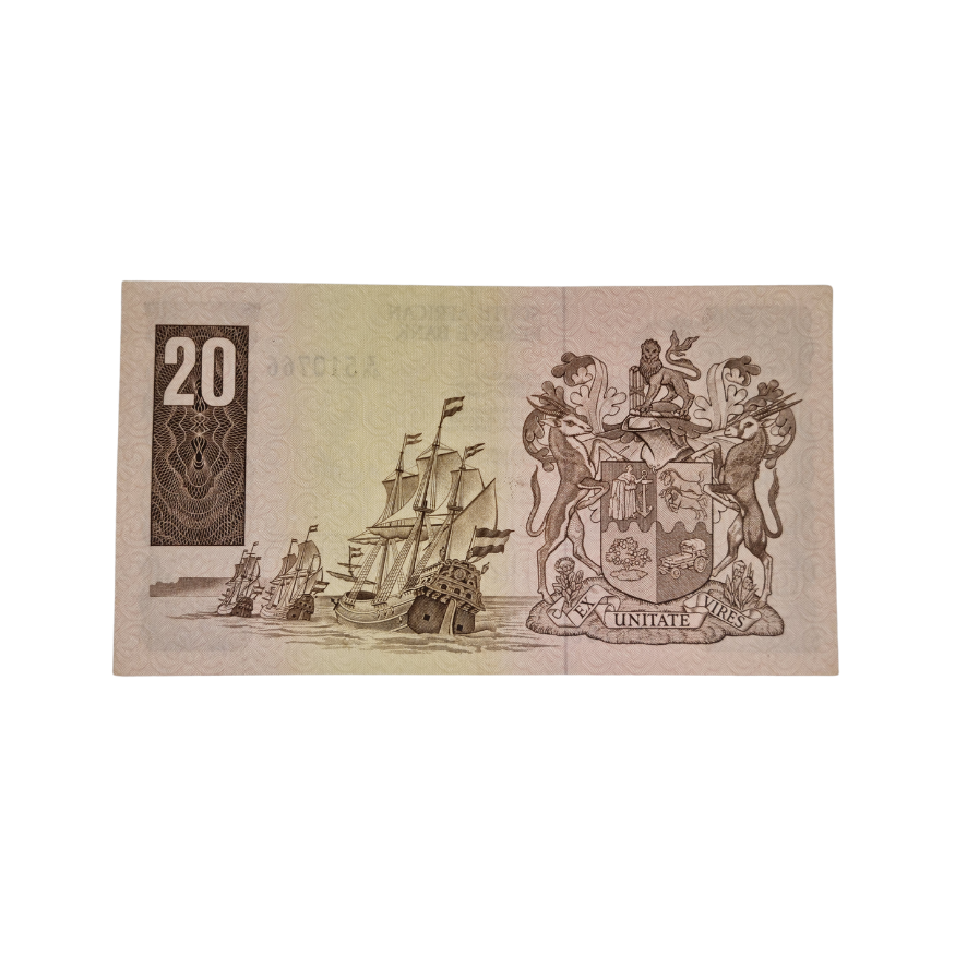 South African Reserve Bank Twenty Rand 1984 Eng/Afr S/N: Z46/510766 - Image 2