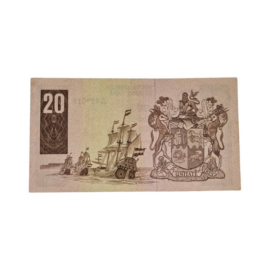 South African Reserve Bank Twenty Rand 1984 Eng/Afr S/N: Z44/429019 - Image 2