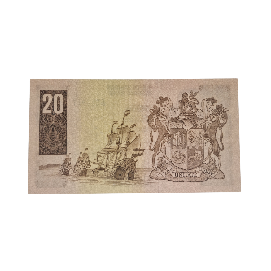 South African Reserve Bank Twenty Rand 1984 Eng/Afr S/N: Z23/083917 - Image 2