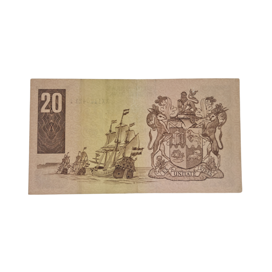 South African Reserve Bank Twenty Rand 1990 Eng/Afr S/N: XX1120421 D - Image 2