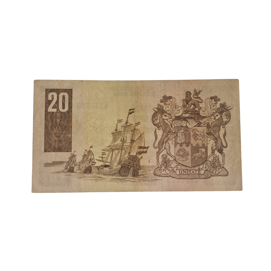 South African Reserve Bank Twenty Rand 1984 Eng/Afr S/N: Z15/233020 - Image 2
