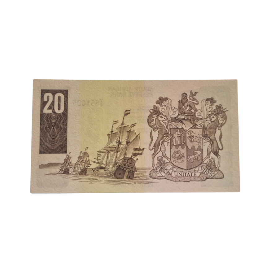 South African Reserve Bank Twenty Rand 1981 Eng/Afr S/N: Z4/851005 - Image 2