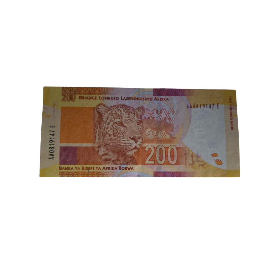 South African Reserve Bank Two Hundred Rand 2012 S/N: AA0819147E Hern: 1015 - Image 2