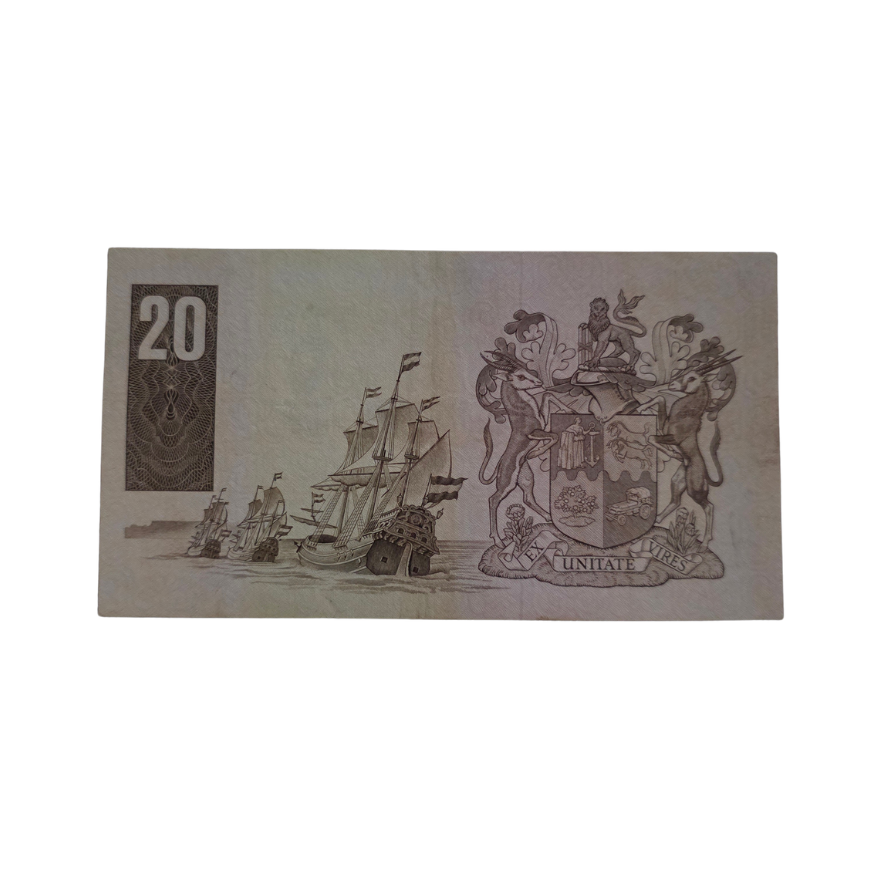 South African Reserve Bank Twenty Rand 1984 Eng/Afr S/N: Z62/740071 Hern: 682 - Image 2