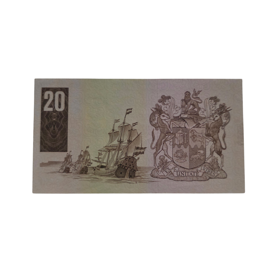 South African Reserve Bank Twenty Rand 1984 Eng/Afr S/N: Z68/372883 Hern: 682 - Image 2