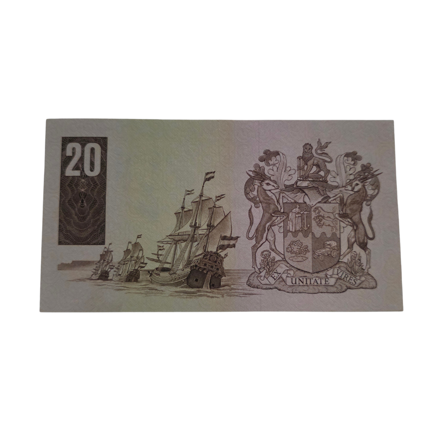 South African Reserve Bank Twenty Rand 1984 Eng/Afr S/N: Z71/468065 Hern: 682 - Image 2