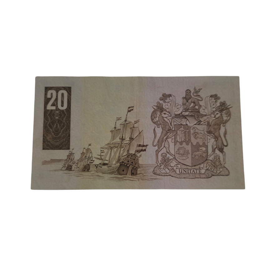 South African Reserve Bank Twenty Rand 1984 Eng/Afr S/N: Z15/701674 Hern: 682 - Image 2
