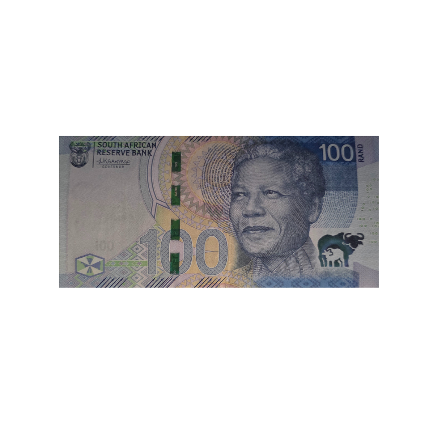 South African Reserve Bank One Hundred Rand 2024 S/N: AB97816740D Hern: 917/22 - Image 2