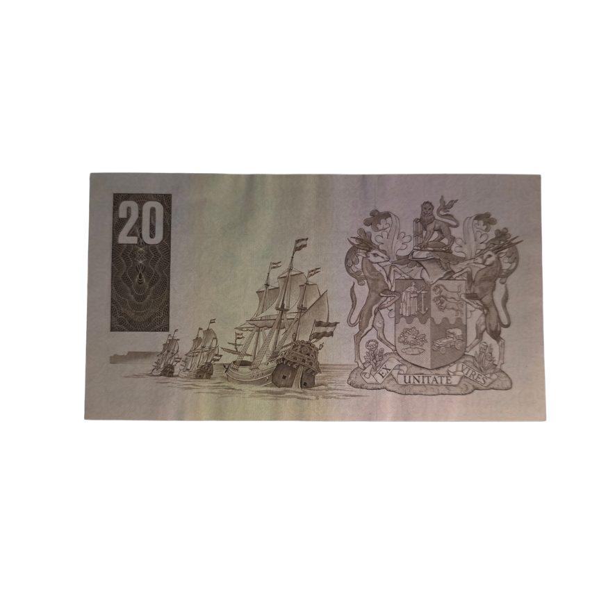 South African Reserve Bank Twenty Rand 1984 Eng/Afr S/N: Z20/686141 Hern: 682 - Image 2