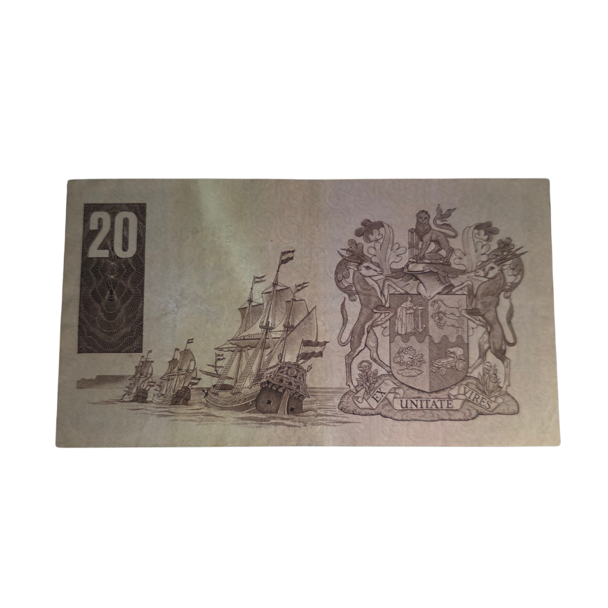 South African Reserve Bank Twenty Rand 1979 Eng/Afr S/N: Z2/879049 Hern: 668 - Image 2