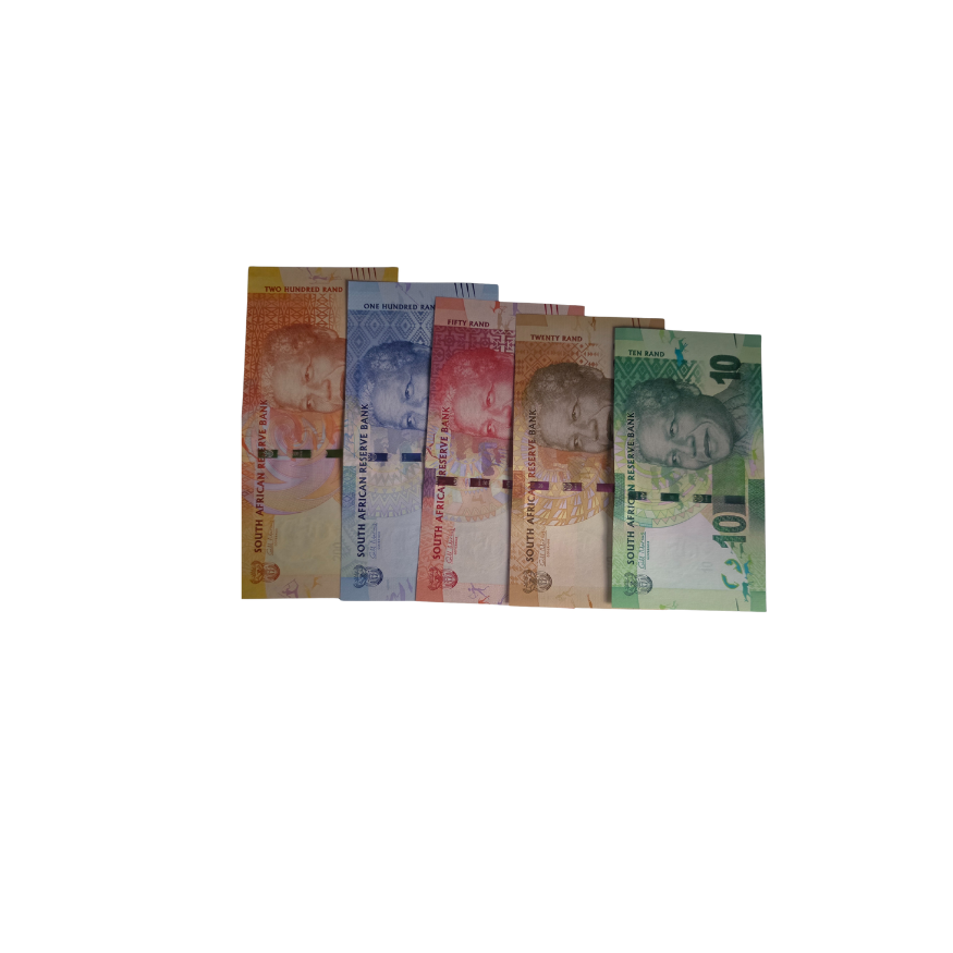 South African Reserve Bank 2009 Gill Marcus Set: R10, R20, R50, R100, R200 S/N AA0000473 A-E - Image 2