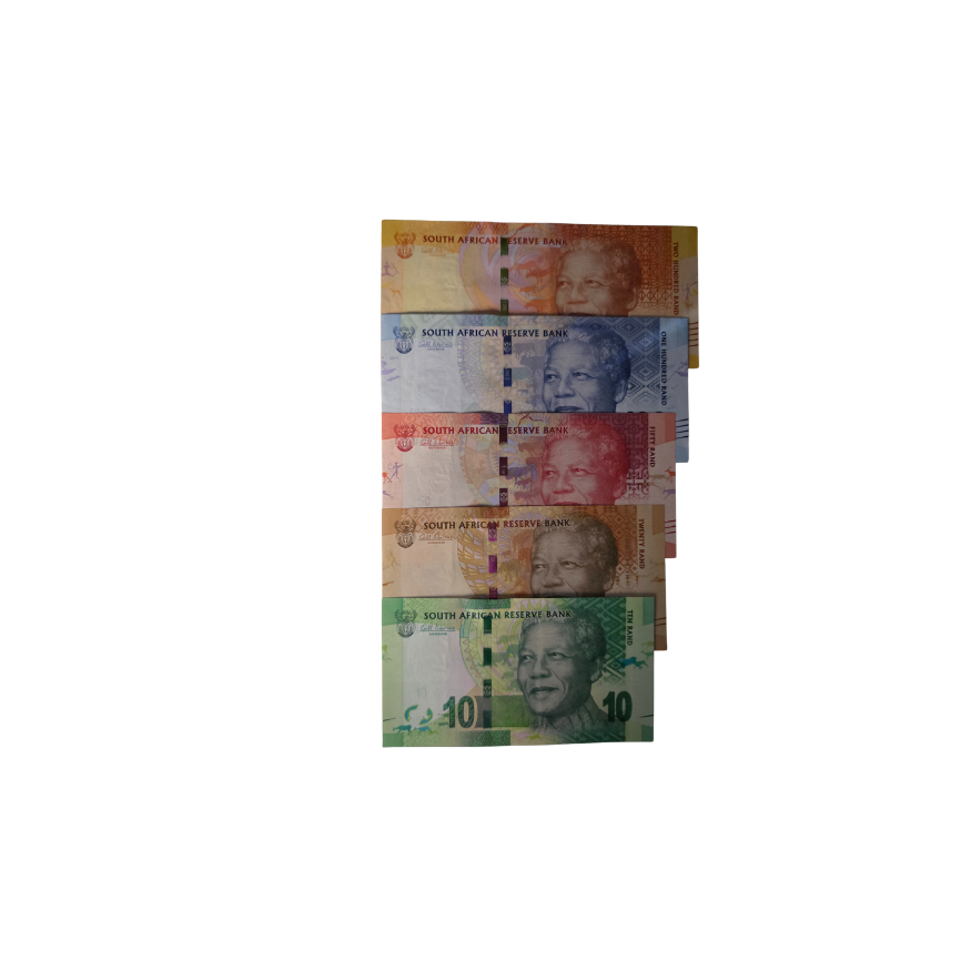 South African Reserve Bank 2012 - 2014 Gill Marcus Set: AA0001152 A-E - Image 2