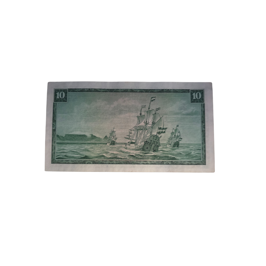 South African Reserve Bank Ten Rand Eng/Afr 1967 S/N: W11/473897 Hern: 515 - Image 2