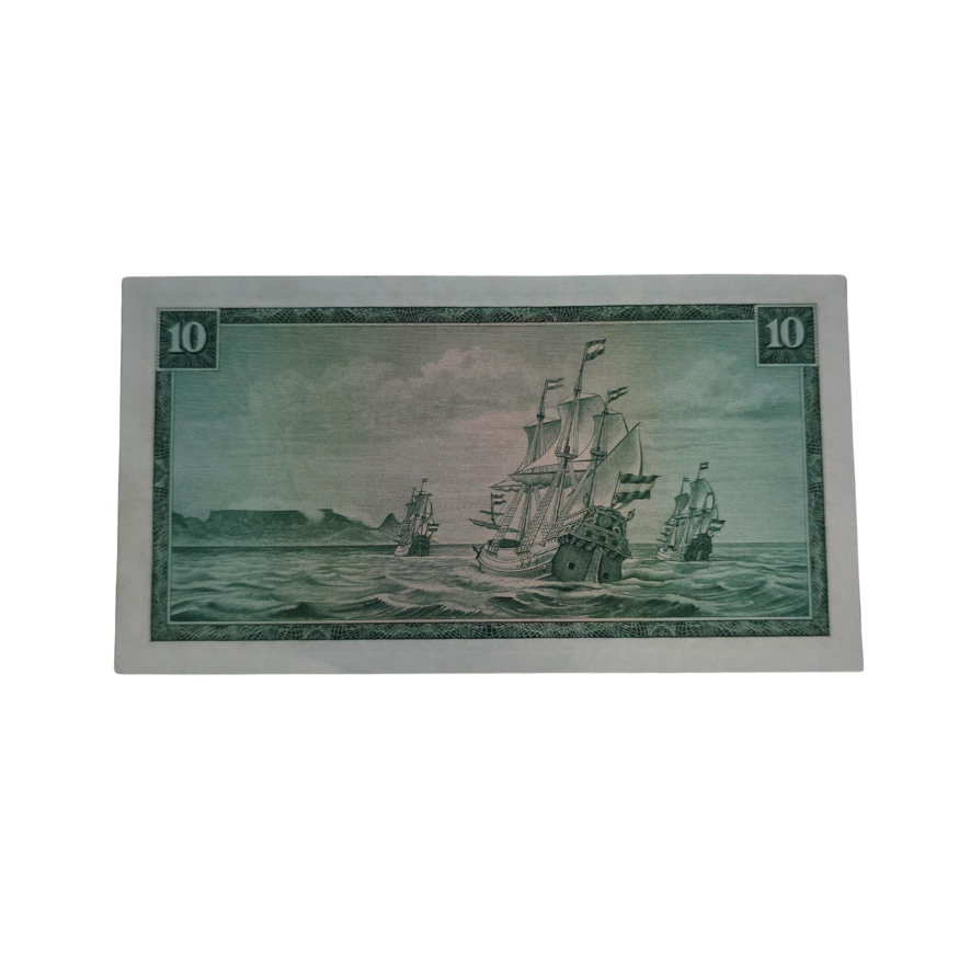 South African Reserve Bank Ten Rand, 1967, Eng/Afr, S/N: W5/155979, Hern 514 - Image 2