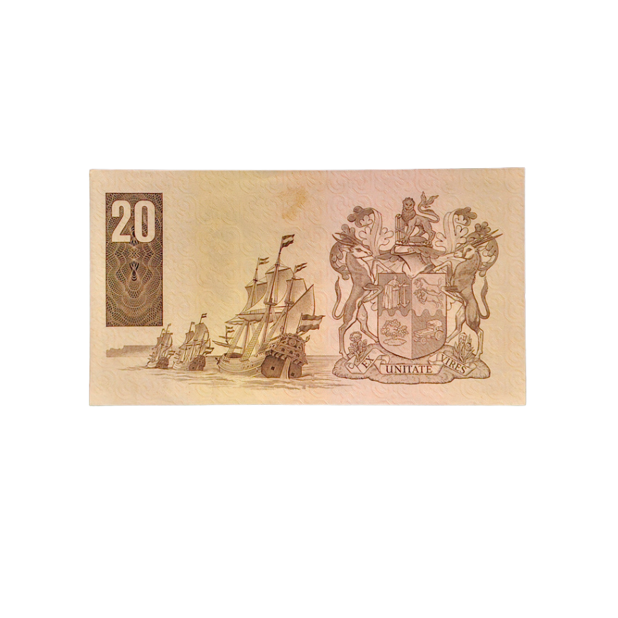 South African Reserve Bank Twenty Rand 1981 Eng/Afr H676 Z5/545330 - Image 2