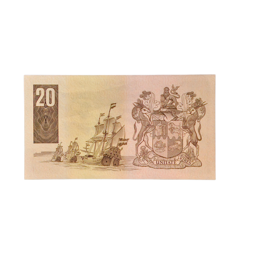 South Africa Reserve Bank Twenty Rand 1984 Eng/Afr Z10/ 384668, Hern 682 - Image 2