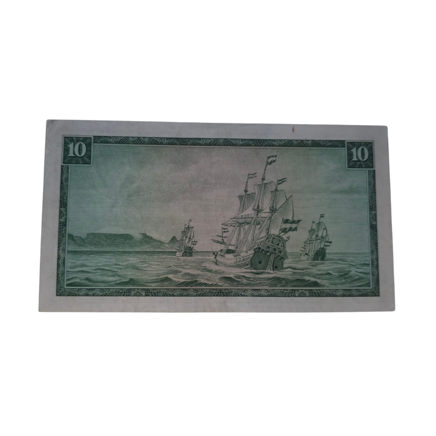 South African Reserve Bank Ten Rand 1967 Afr/Eng S/N: W2/554010 Hern: 506 - Image 2