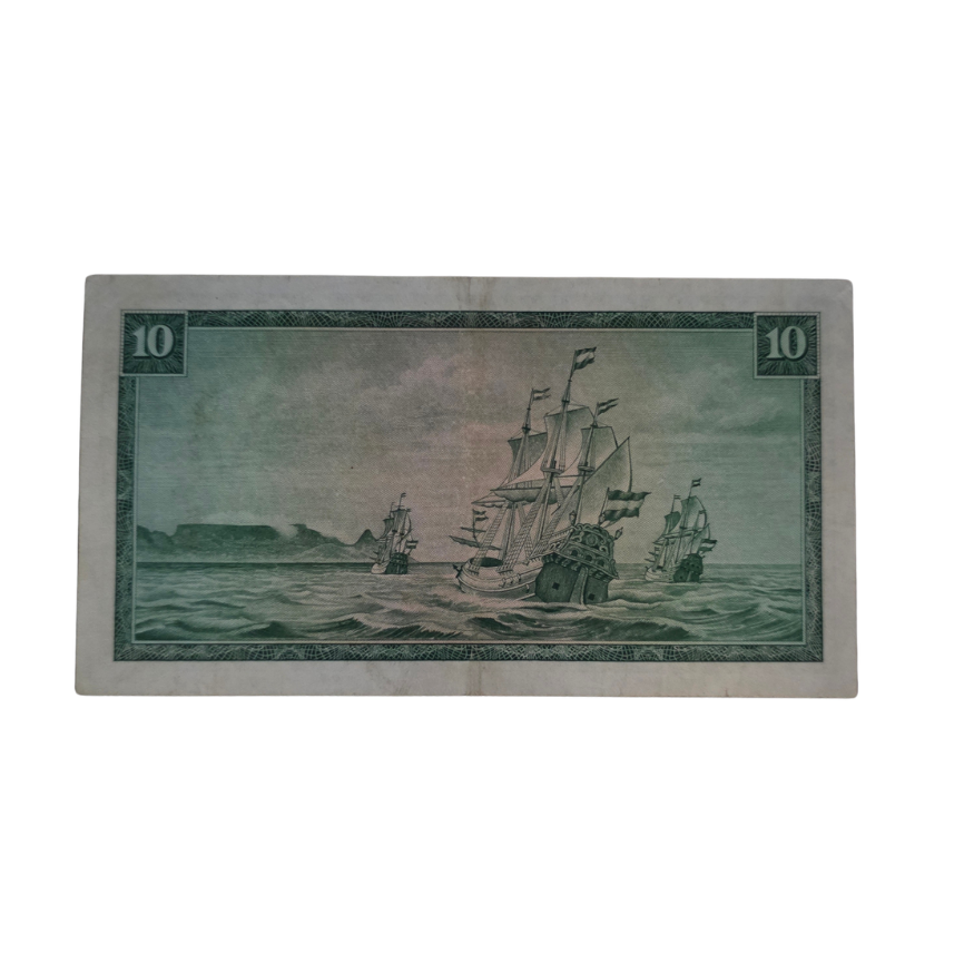 South African Reserve Bank Ten Rand 1967 Afr/Eng S/N: W2/902551 Hern: 514 - Image 2