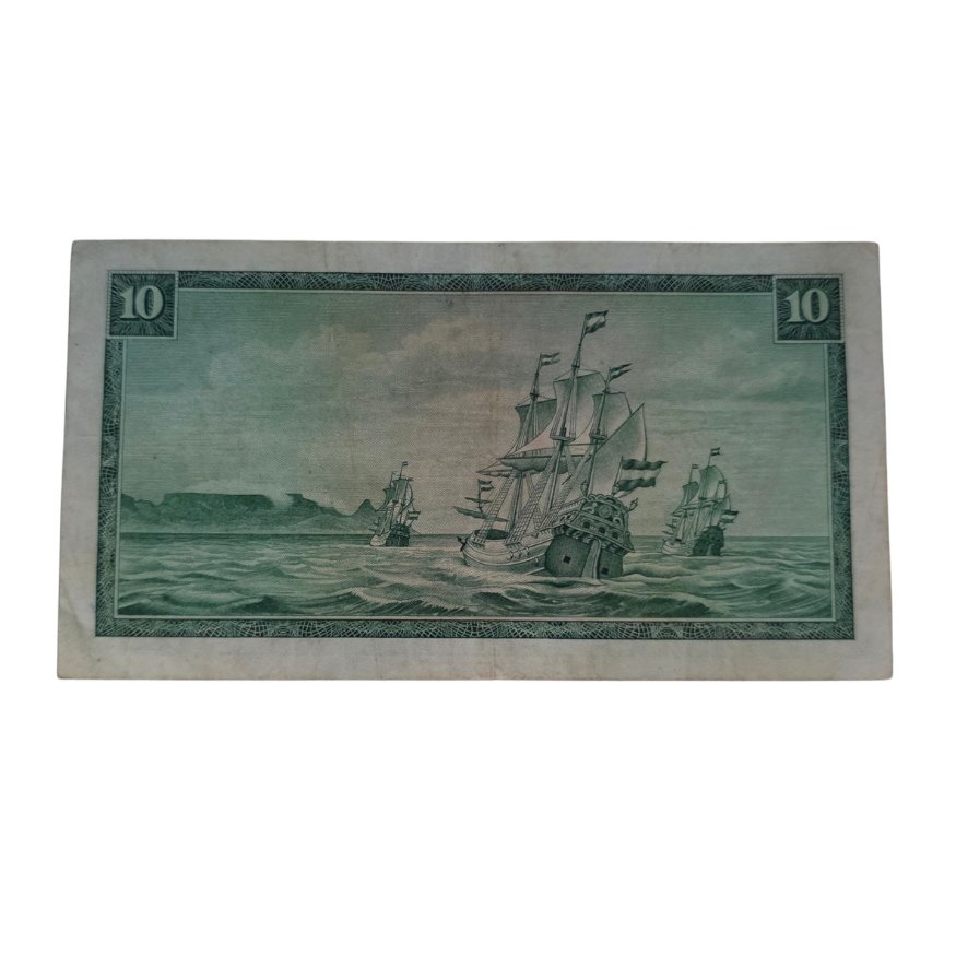 South African Reserve Bank Ten Rand 1967 Eng/Afr S/N: W13/255095 Hern: 515 - Image 2