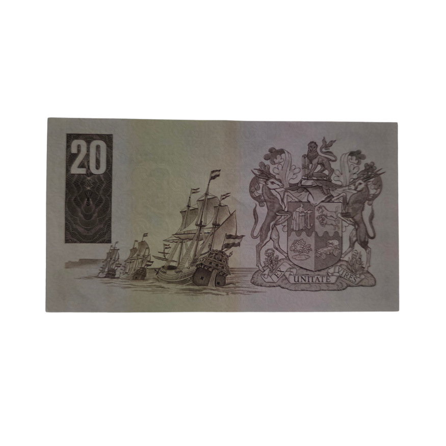 South African Reserve Bank Twenty Rand 1984 Eng/Afr S/N: Z12/433040 Hern: 682 - Image 2