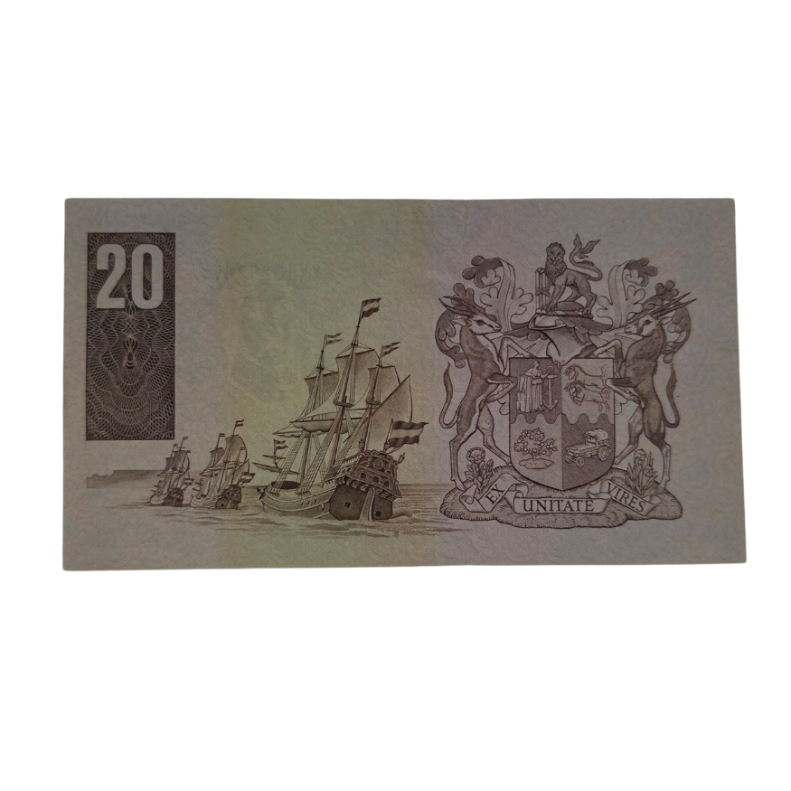 South African Reserve Bank Twenty Rand 1979 Eng/Afr S/N: D5/088347 - Image 2