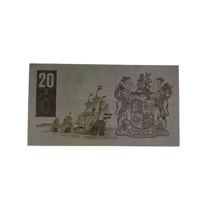 South African Reserve Bank Twenty Rand 1984 Eng/Afr S/N: Z27/908499 Hern: 682 - Image 2