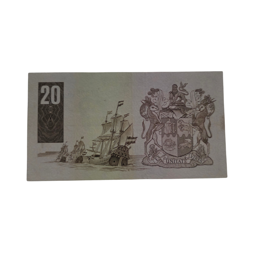 South African Reserve Bank Twenty Rand 1984 Eng/Afr S/N:Z55/029846 Hern: 682 - Image 2