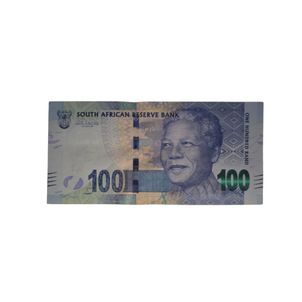 South African Reserve Bank One Hundred Rand 2012 S/N: AA0074201D Hern: 927