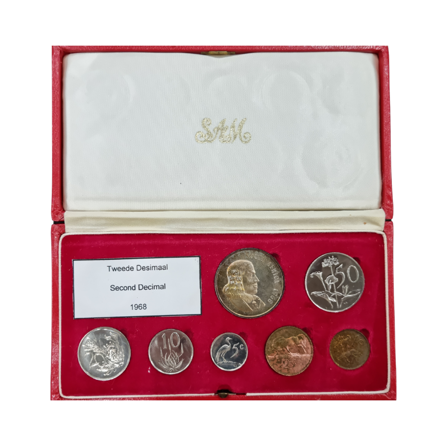 1968 South Africa Proof Set - in Original Box